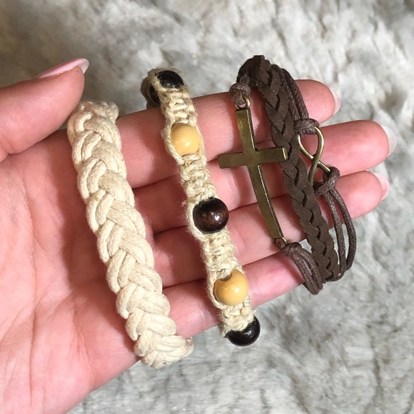 Bohemian Rope Bracelet Set - Picture 2 of 2